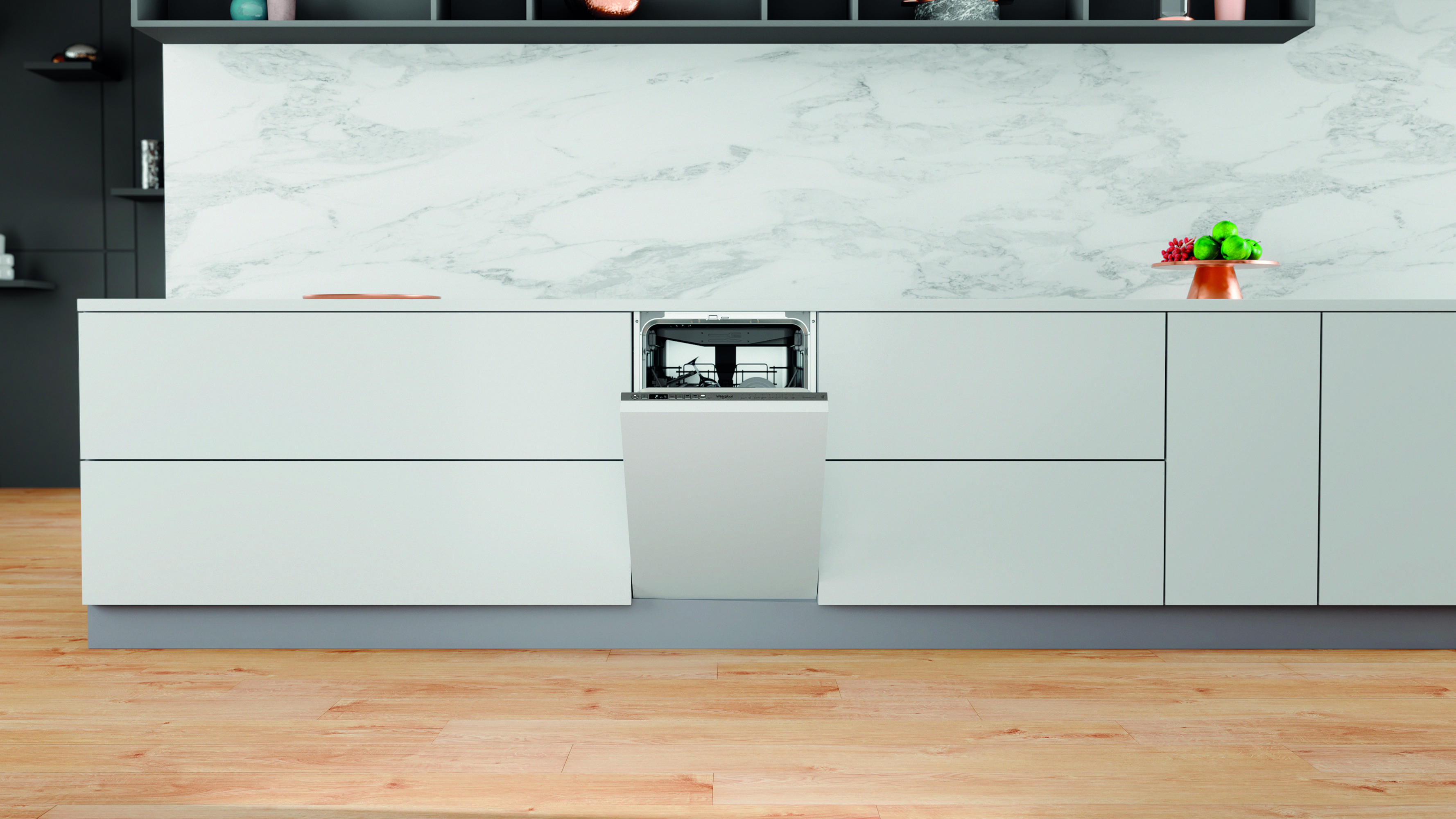 Вбудована посудомийна машина Whirlpool WSIO 3O34 PFE X