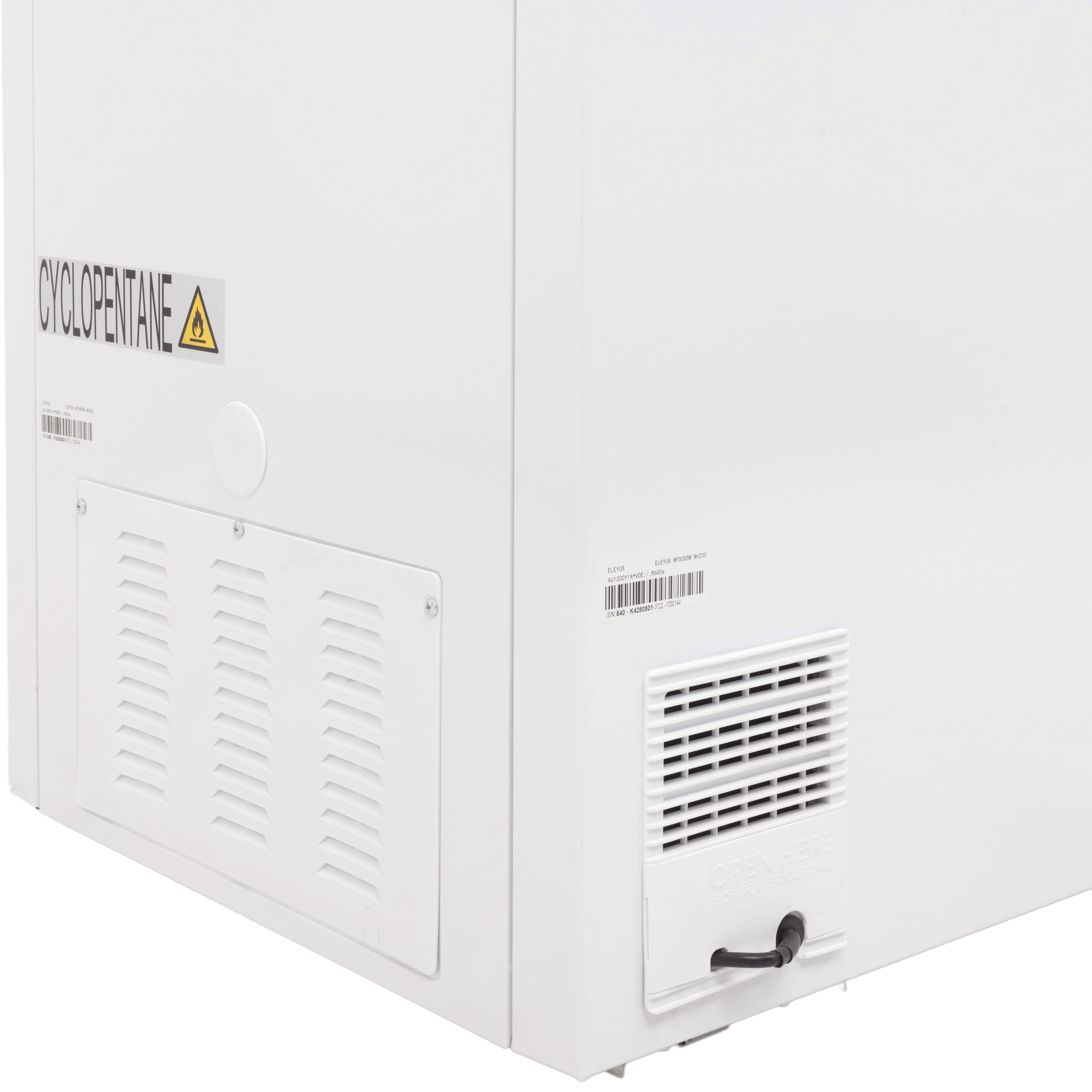 Морозильна камера ELEYUS MFD085M WH200