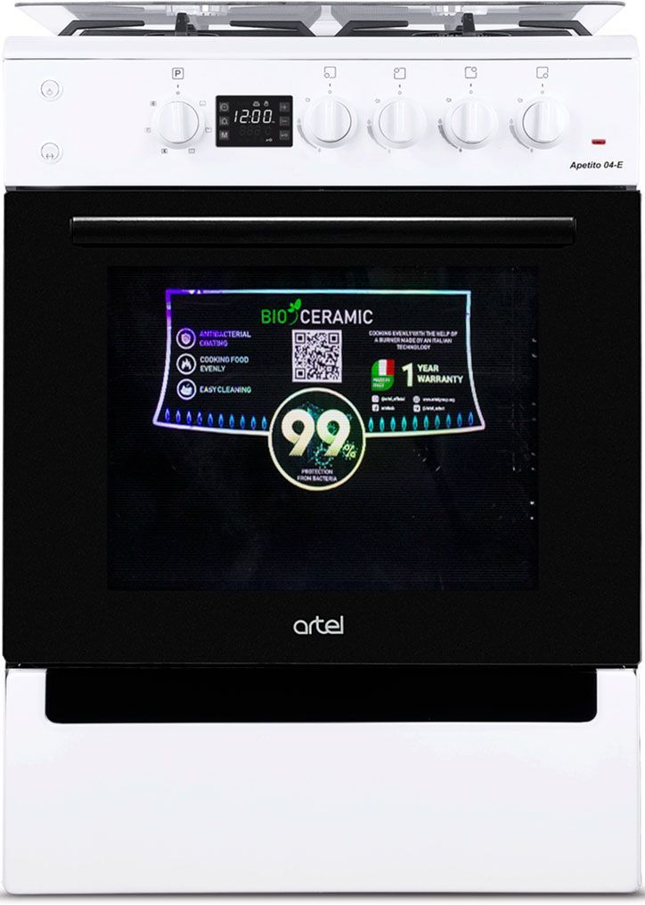 Комбінована плита ARTEL Apetito 04-E White