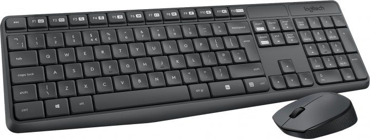 IT набір Logitech MK235 Wireless Combo, US (920-007931) 