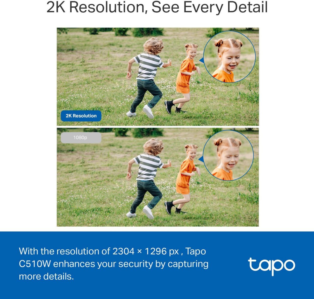 TP-Link IP-Камера Tapo C510W 3MP N300 зовнішня поворотна