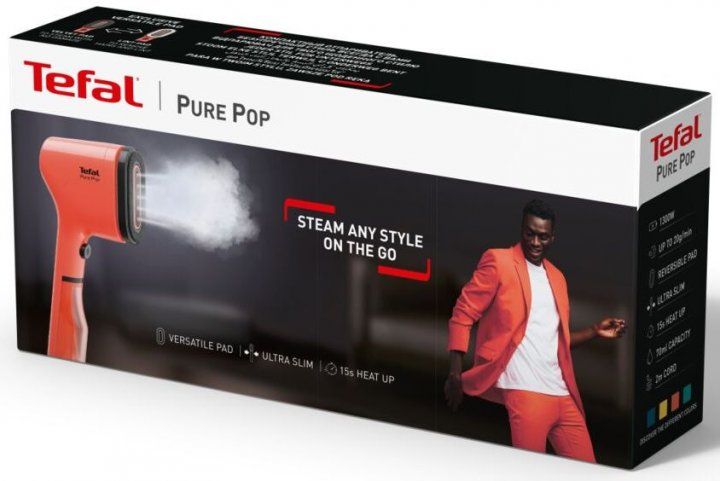 Відпарювач Tefal PURE POP CORAL DT2022E1