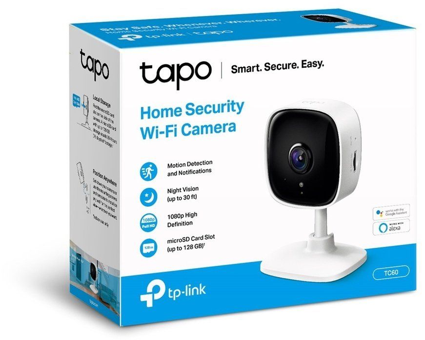 TP-Link IP-Камера TP-LINK Tapo TC60 FHD N300 microSD motion detection