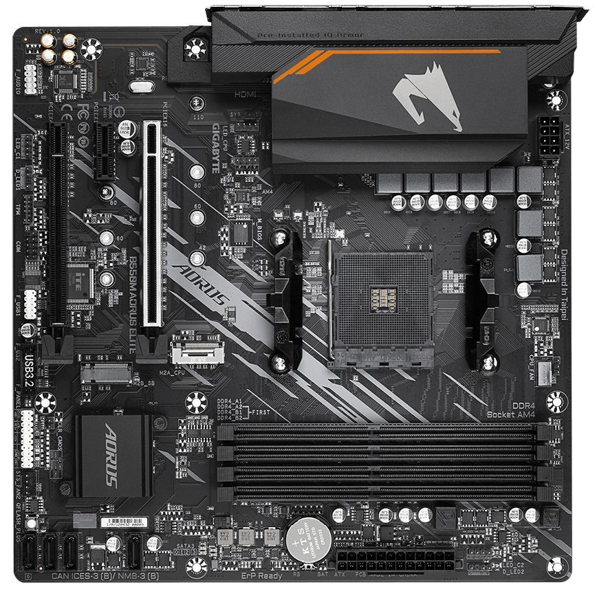 Gigabyte Материнська плата B550M AORUS ELITE