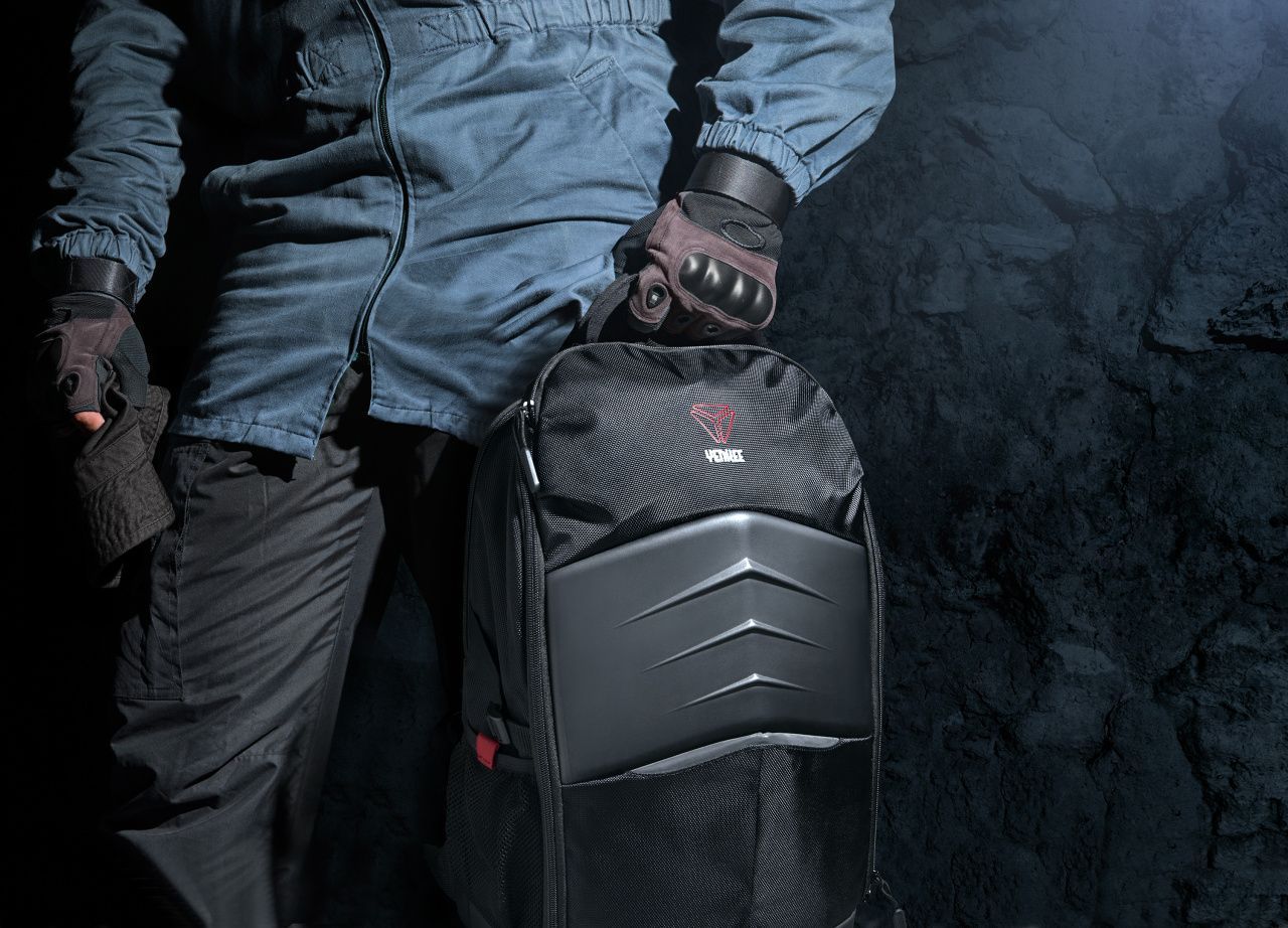 Рюкзак Yenkee 22L 15.6" Gaming SHIELD YBB 1503 (Black)