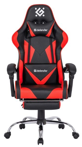 Крісло Defender Pilot Black/Red (64354) 