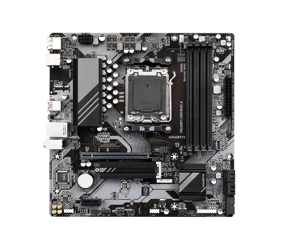 Gigabyte Материнська плата A620M GAMING X sAM5 A620M 4xDDR5 M.2 HDMI DP mATX