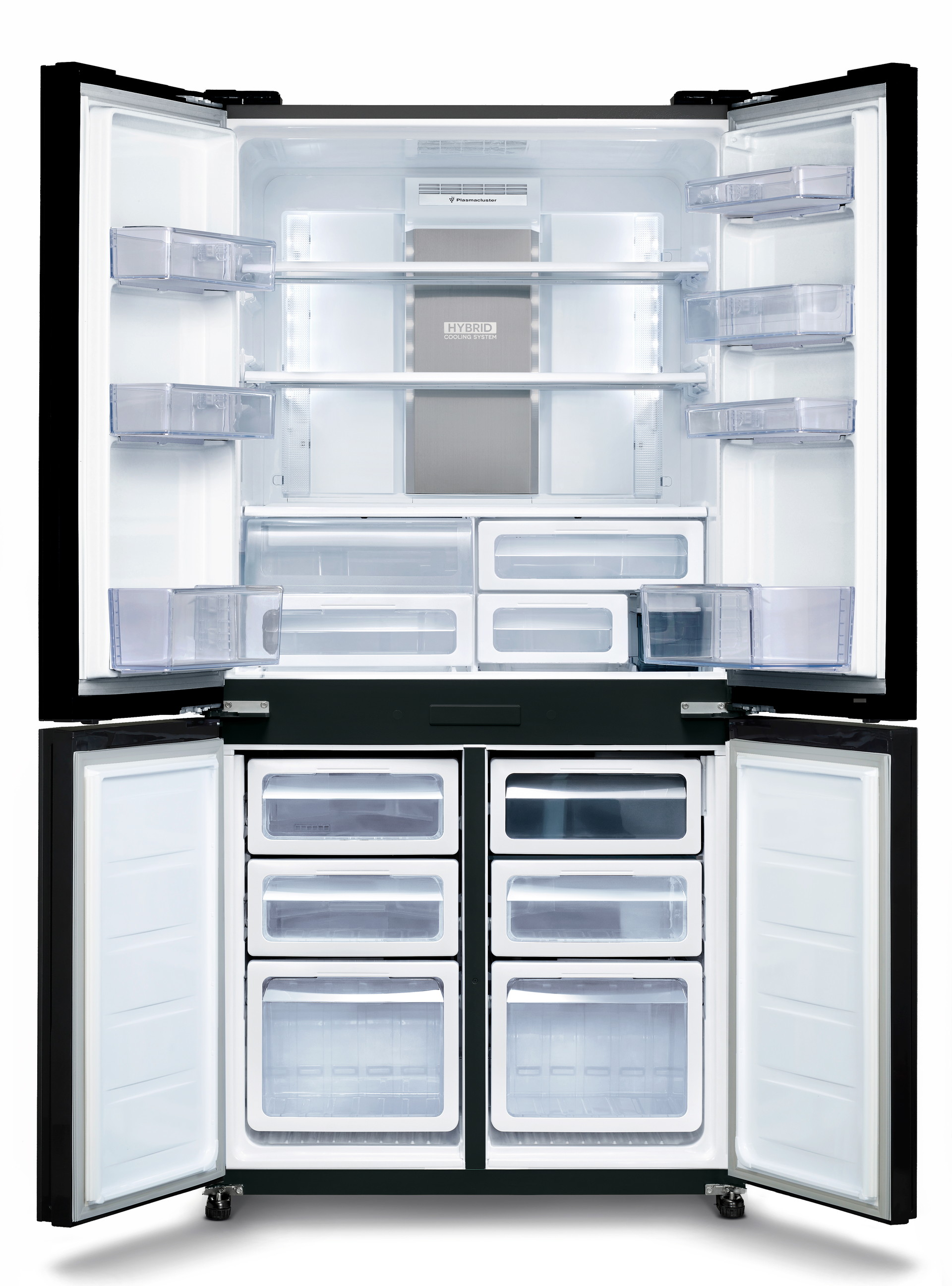 Багатодверний холодильник Sharp SJ-GP820C-BK