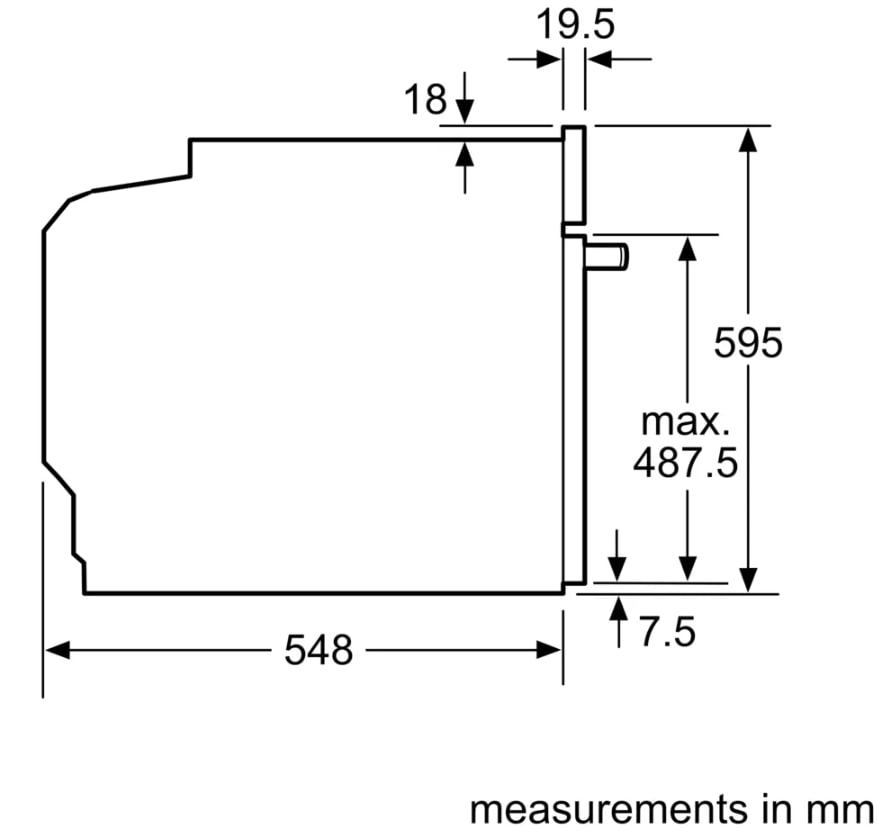 Духова шафа електрична Siemens iQ700 HB774G1B1