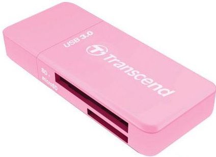 Кардрідер Transcend Cardreader USB 3.0/3.1 Gen 1 (TS-RDF5R) Pink