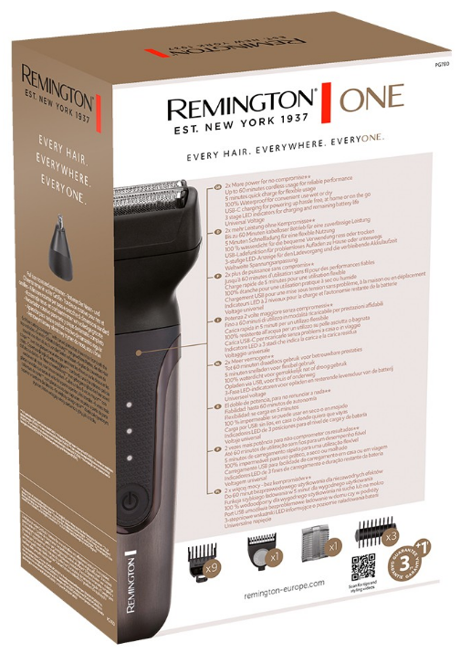 Тример універсальний Remington PG780 E51 REM One TotalBody Multigroomer