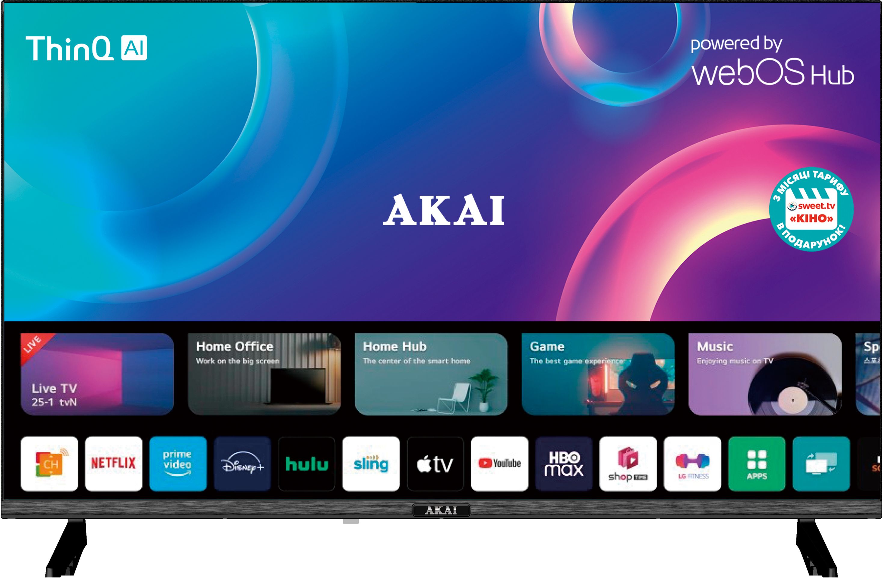 Телевізор Akai AK40FHD22W