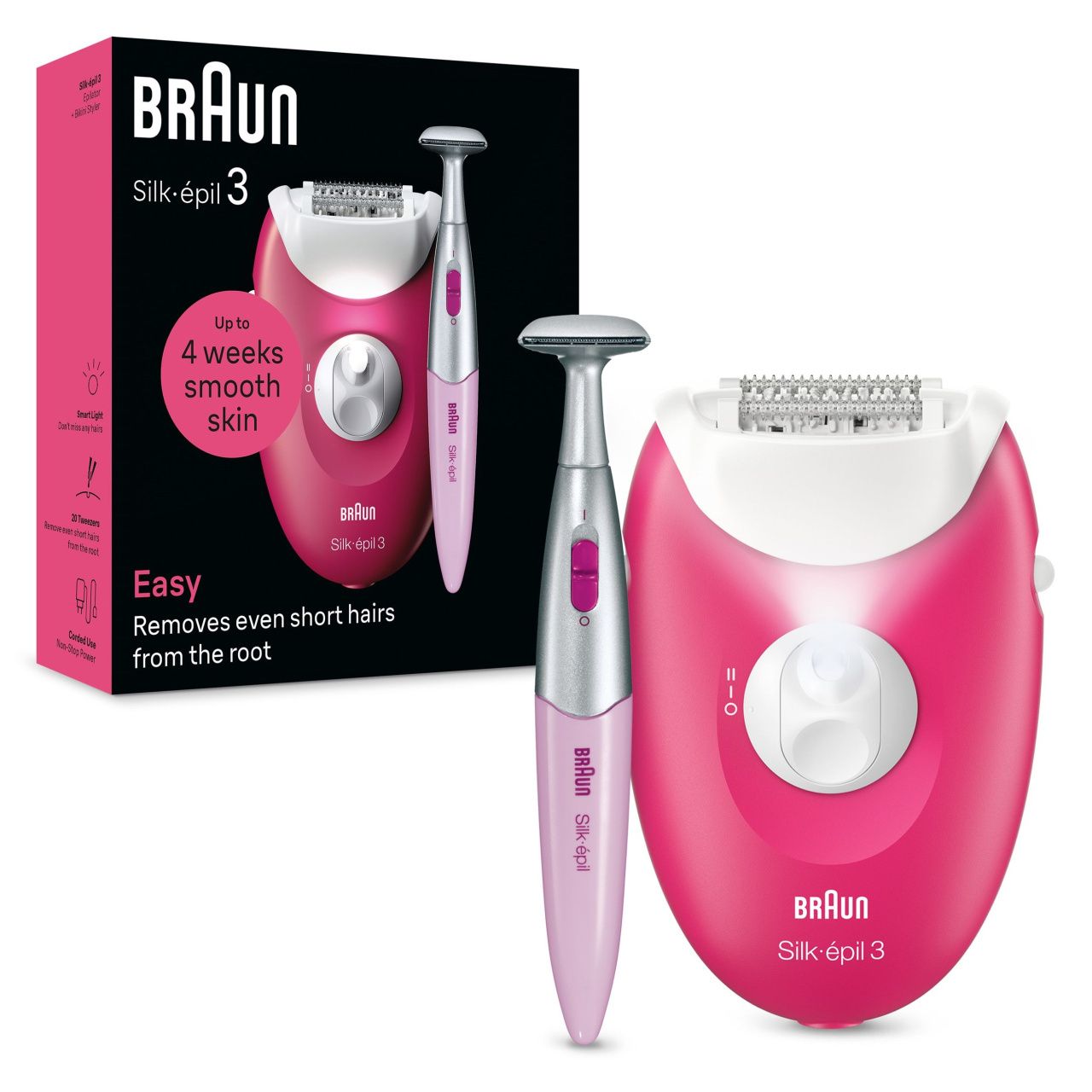 Епілятор Braun Silk-еpil 3 SE 3-202