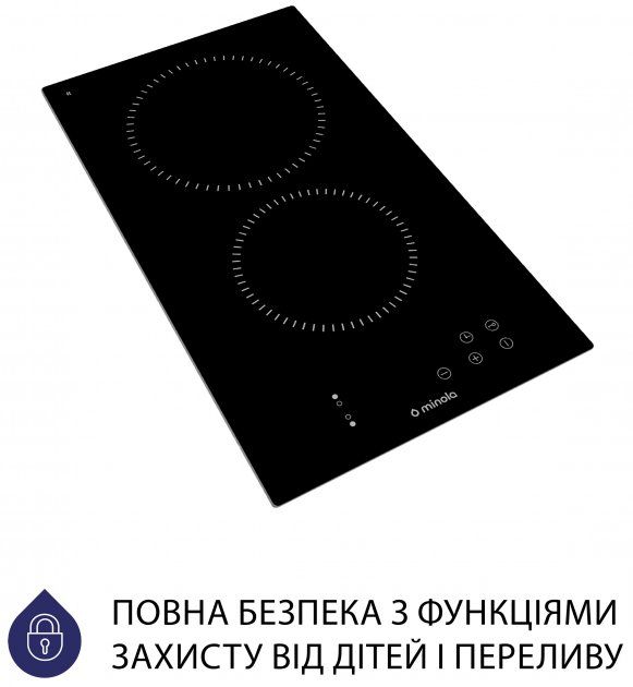 Варильна поверхня електрична Domino MINOLA MVH 3031 KBL