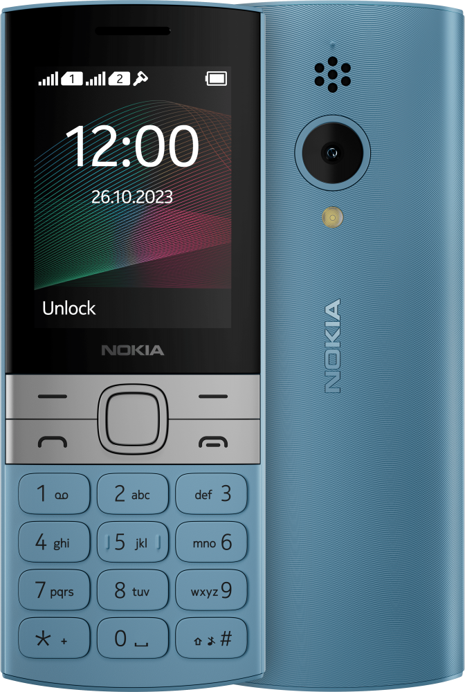 Мобільний телефон Nokia 150 Dual Sim 2023 Blue