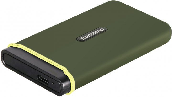 SSD накопичувач Transcend USB 3.1 Gen 2 Type-C ESD380C 2TB Military Green