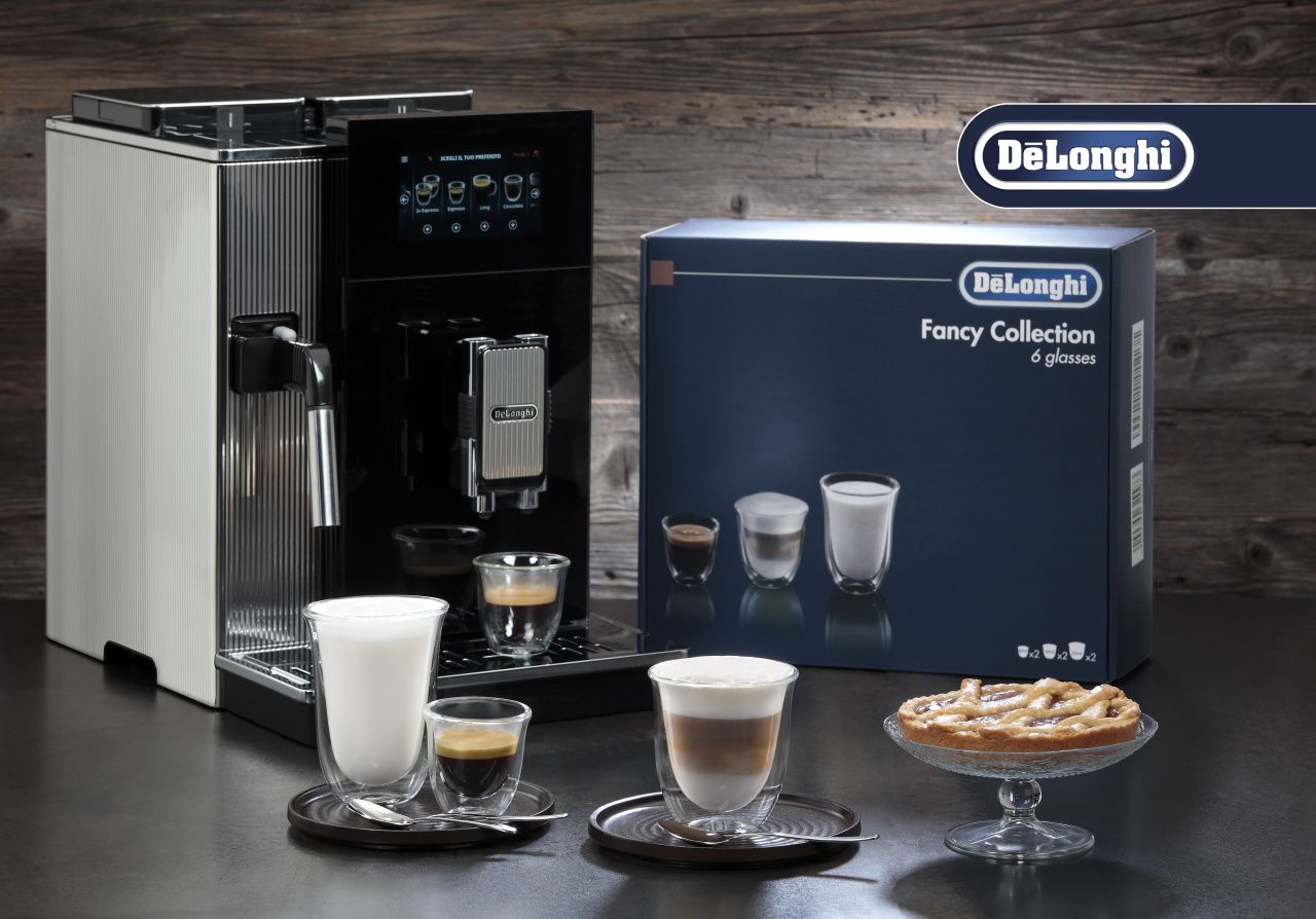 Набір склянок DeLonghi DLSC302 MIX (90/270/330) (6 шт.)