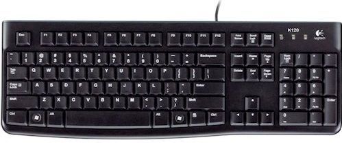 Клавіатура Logitech K120 (UKR OEM) (920-002643)
