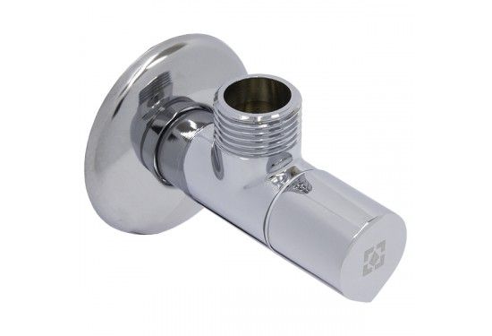 Кутовий кран для підключення побутової техніки RAFTEC SILVER VKE6002