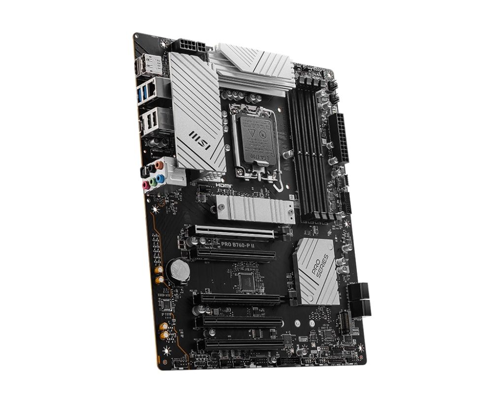 MSI Материнcька плата PRO B760-P II s1700 B760 4xDDR5 HDMI DP ATX