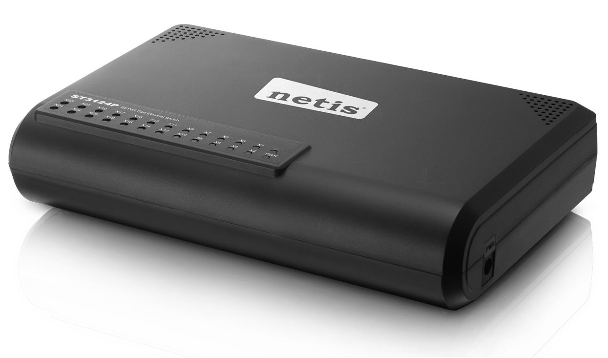 Комутатор Netis NIST3124P 24 Ports 10/100Mbps Fast Ethernet Switch
