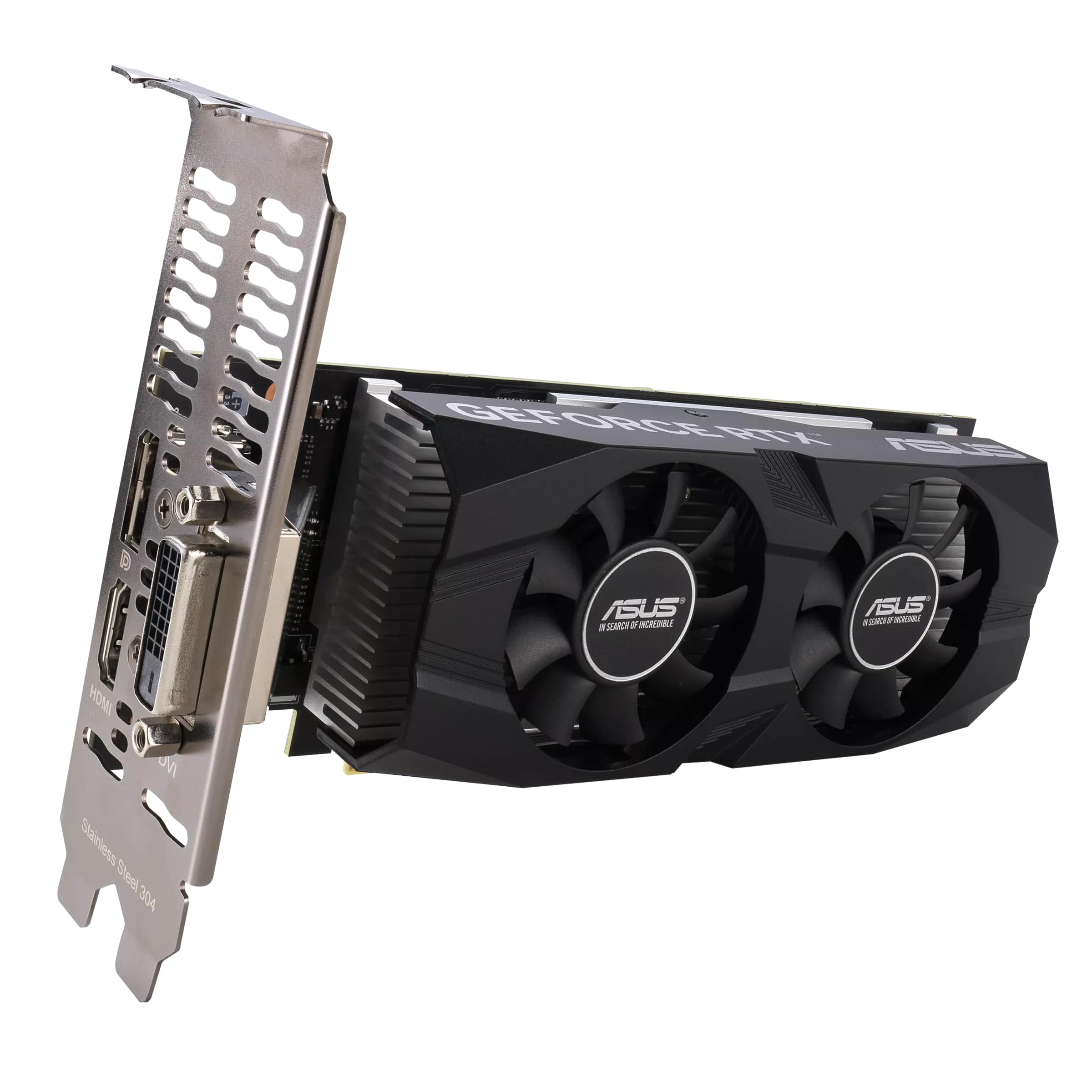 ASUS Відеокарта GeForce RTX 3050 6GB GDDR6 OC low profile RTX3050-O6G-LP-BRK