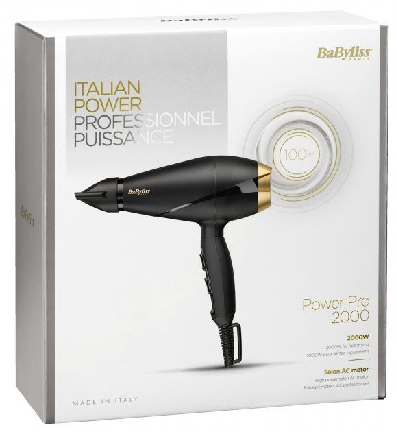 Фен BABYLISS 6704E AC motor PRO