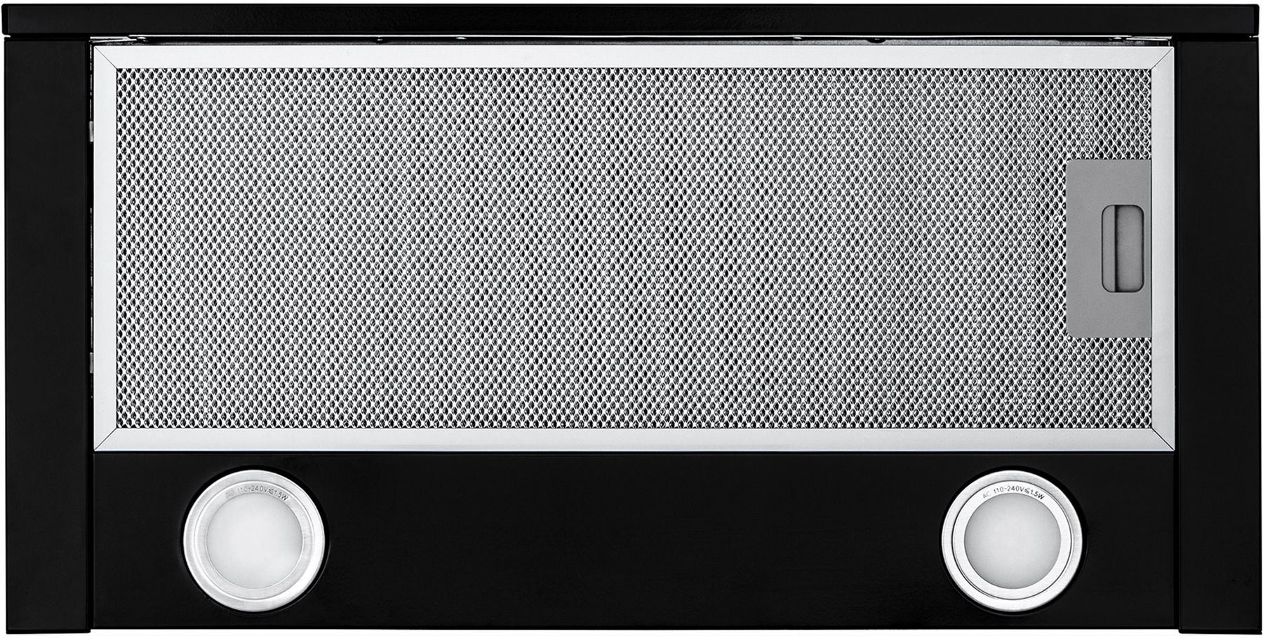 Витяжка INTERLINE SHARK PLUS BL/S A/60
