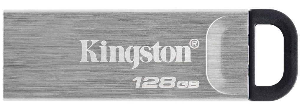 Flash Drives Kingston DataTraveler Kyson 128GB USB 3.2 (DTKN/128GB) Silver/Black Flash Drives Kingston DataTraveler Kyson 128GB USB 3.2 (DTKN/128GB) Silver/Black