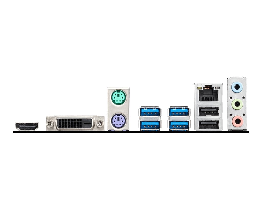 MSI Материнcька плата A520M-A PRO sAM4 A520 2xDDR4 HDMI DVI mATX