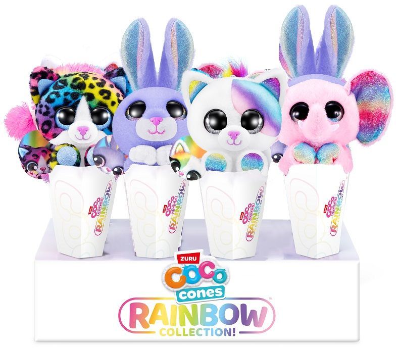 Іграшка м'яка Zuru Coco Cones Rainbow в асортименті (9631SQ1)