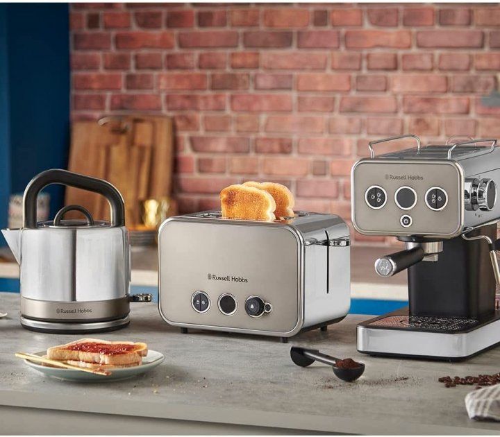 Кавоварка рожкова RUSSELL HOBBS Distinctions Titanium 26452-56