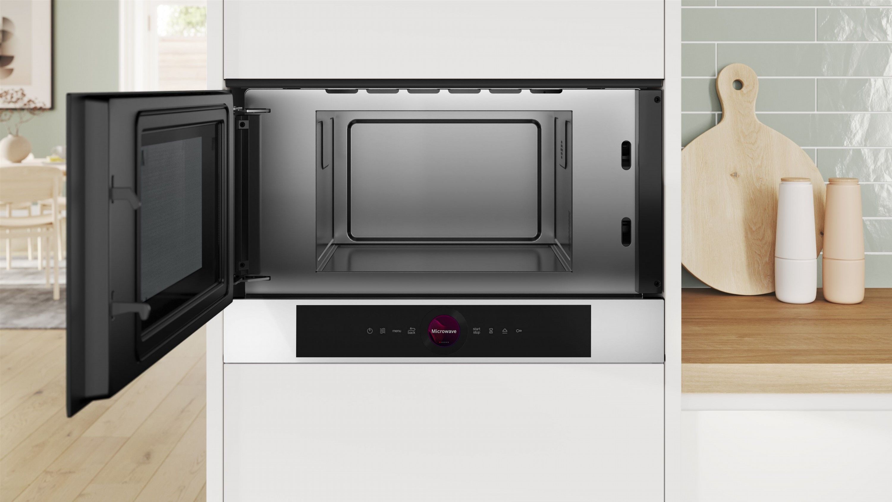 Мікрохвильова піч вбудовувана BOSCH BFL7221W1
