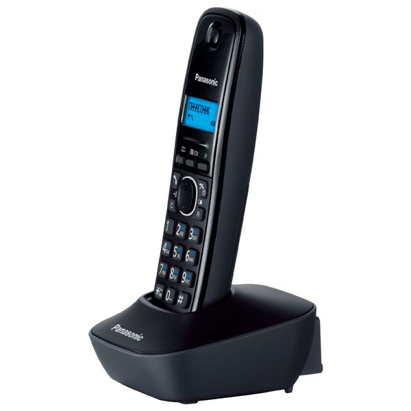 Радіотелефон Panasonic DECT KX-TG1611UAH Black Grey