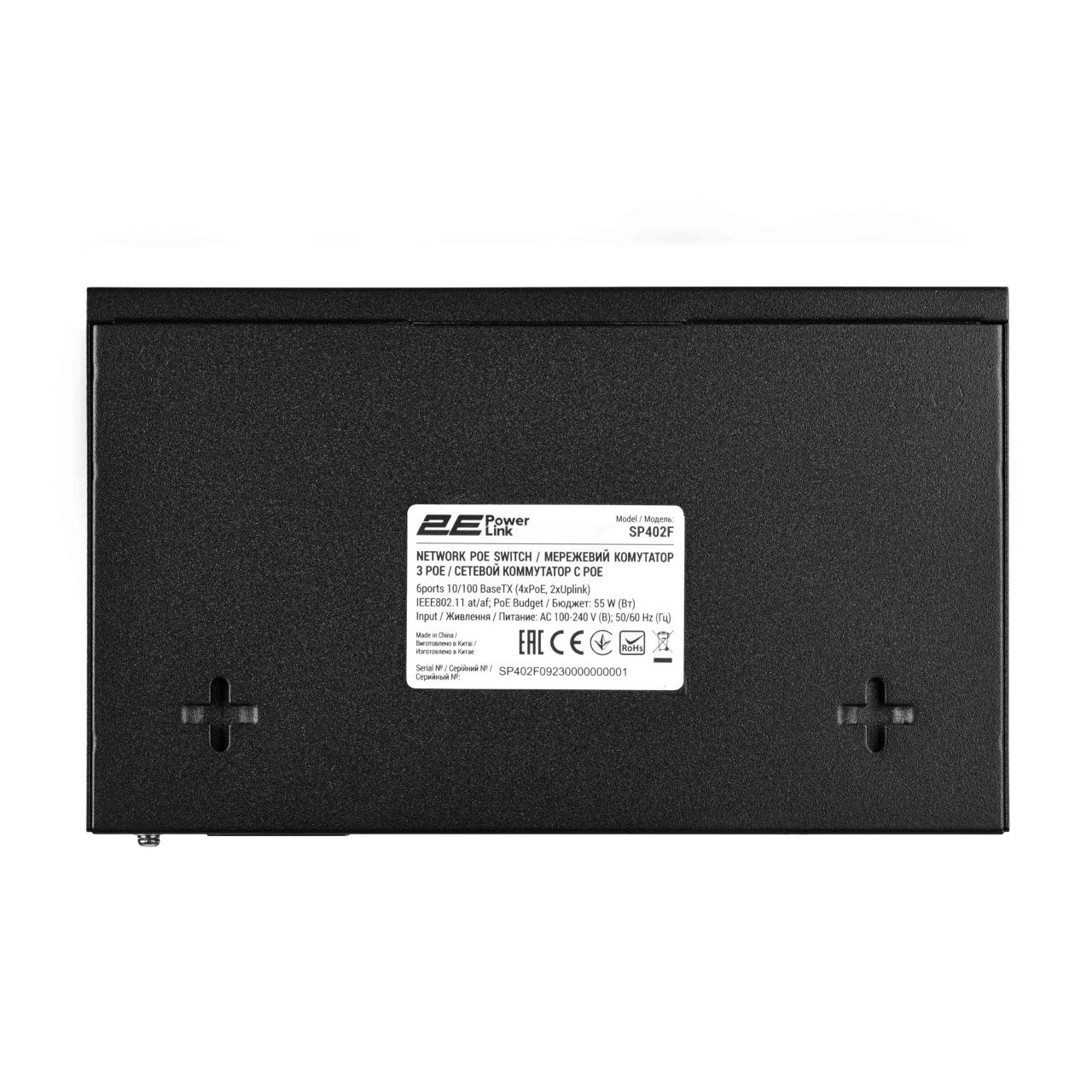 Комутатор некерований 2E PowerLink SP402F (2E-SP402F)