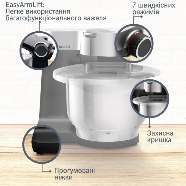 Кухонна машина Bosch MUM Серія I 2 MUMS2VM40