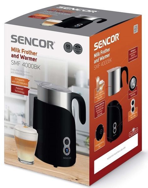 Вспінювач молока Sencor SMF4000BK