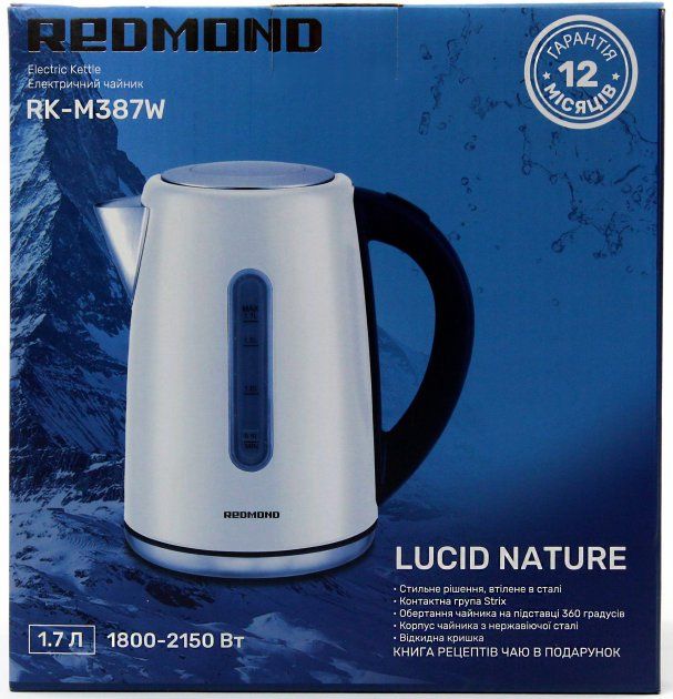 Електрочайник REDMON RK-M387W