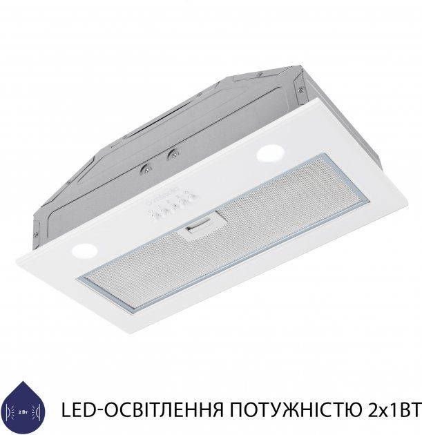 Витяжка Minola HBI 52621 WH GLASS 700 LED
