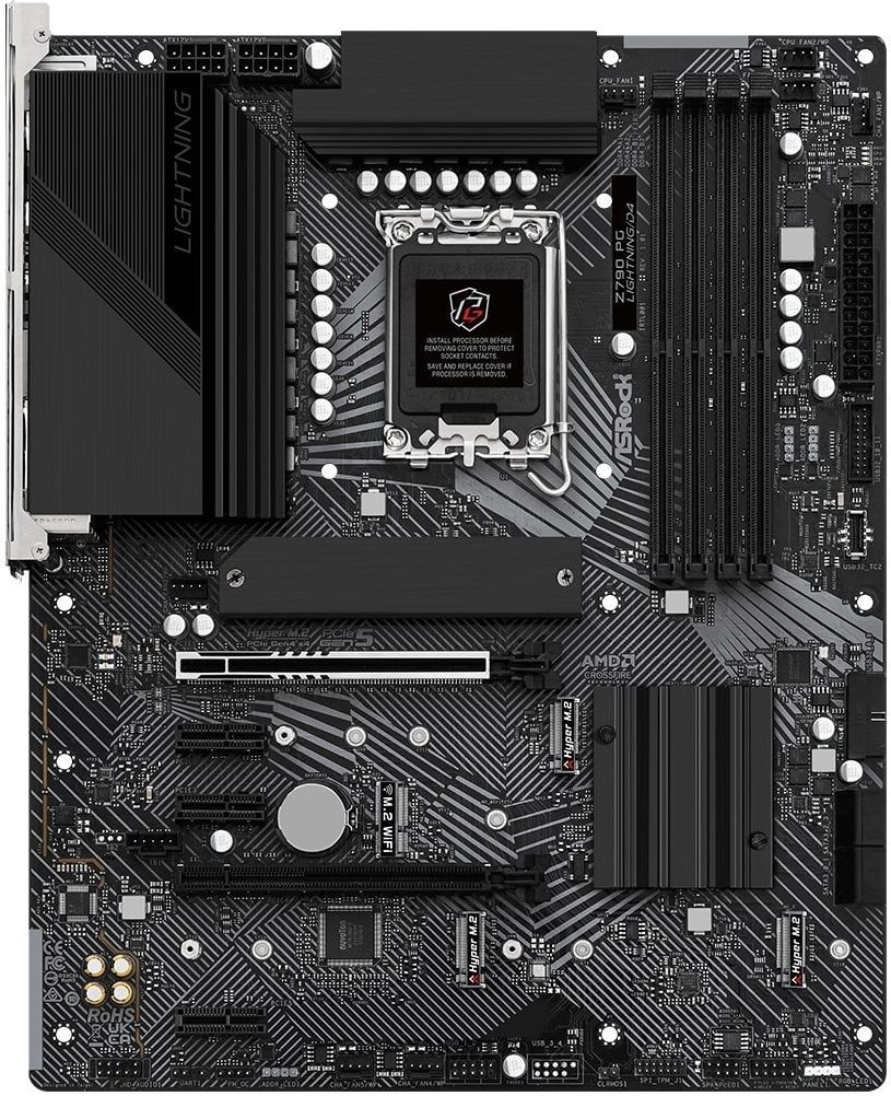 ASRock Материнська плата Z790 PG LIGHTNING/D4 s1700 Z790 4xDDR4 HDMI ATX
