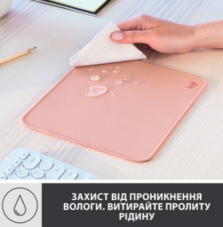 Килимок для мишi Logitech Studio Series Darker Rose (956-000050)