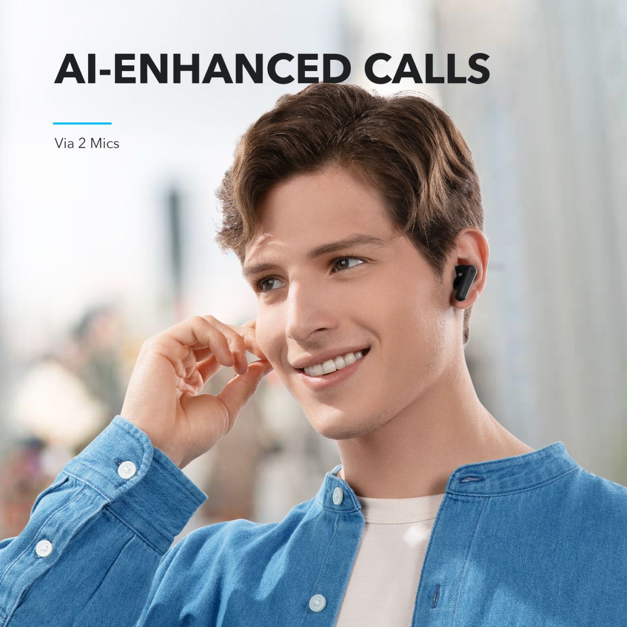 Навушники TWS Anker SoundCore R50i Black (A3949G11)