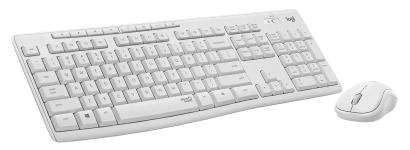 IT набір Logitech MK295 Silent Wireless Combo, US, Off-White (920-009824)