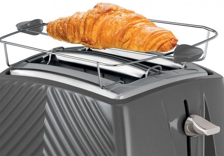 Тостер RUSSELL HOBBS Groove 2S Grey 26392-56