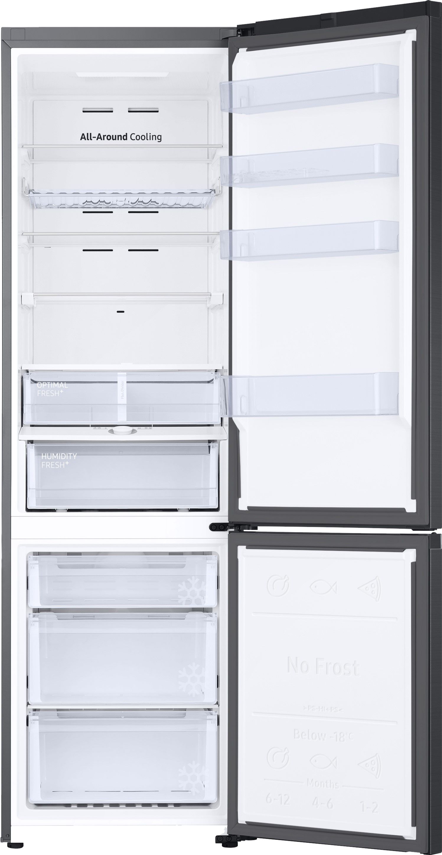 Двокамерний холодильник SAMSUNG RB38C676EB1/UA