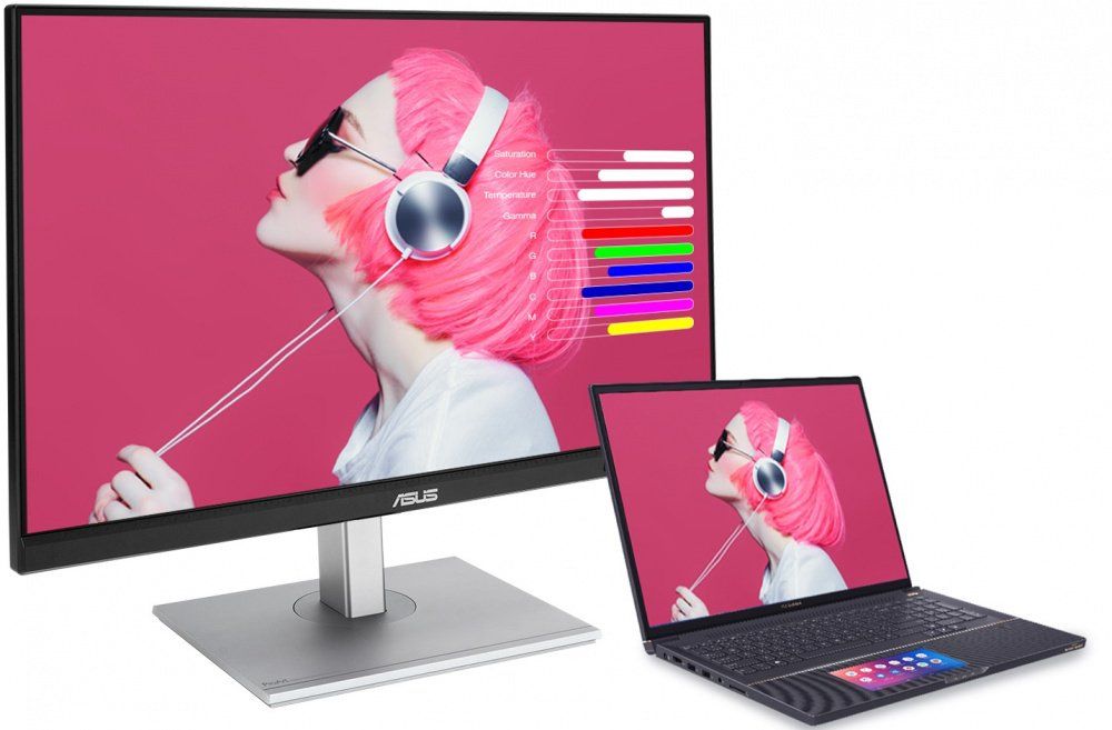 ASUS Монітор 27" ProArt PA278CGV, 2560x1440, 144Hz, 5ms, sRGB 100%, AdaptiveSync, Pivot, HDR400