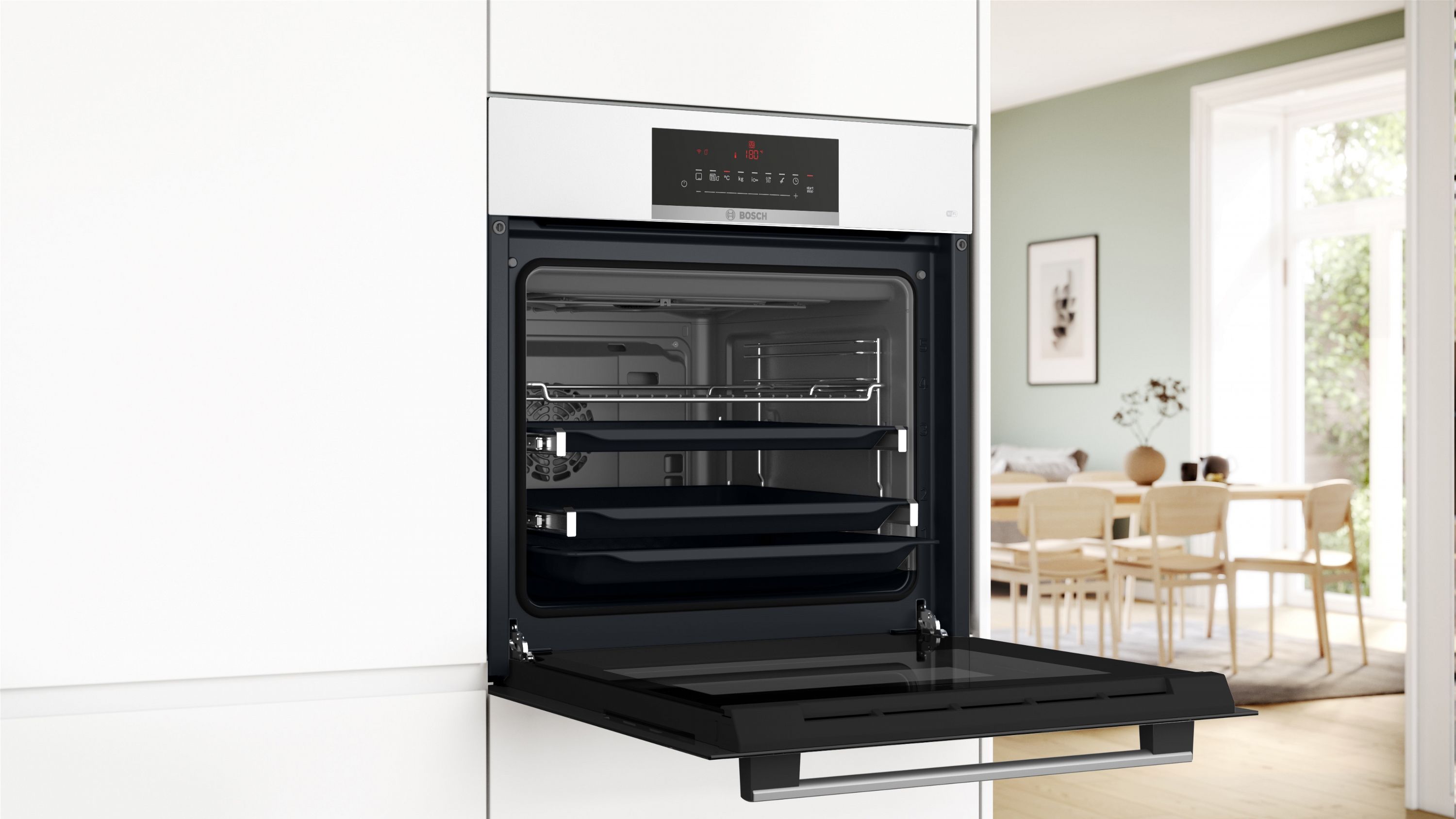 Духова шафа електрична BOSCH HBJ559YW6R
