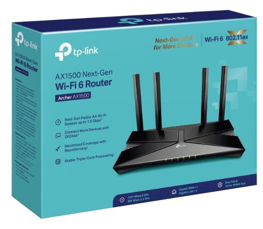 Бездротовий маршрутизатор TP-Link Archer AX1500