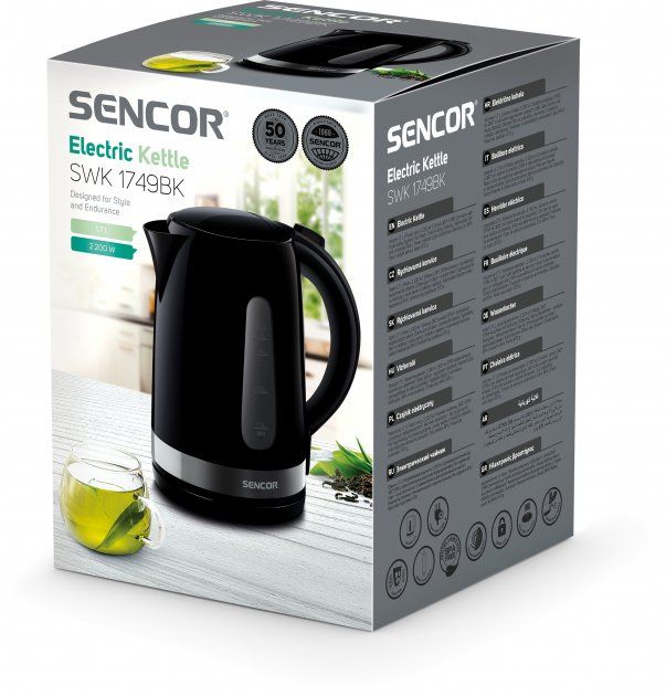 Електрочайник SENCOR SWK 1749BK