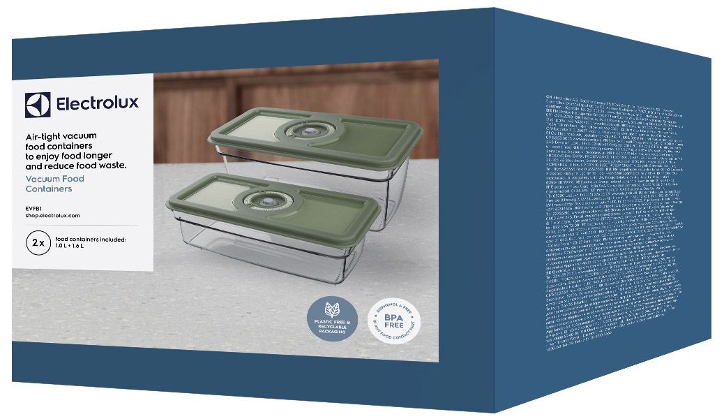 Набір вакуумні контейнери з насосом Electrolux Fresh Kit (EVFK1)